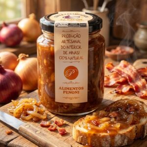 CEBOLA CARAMELIZADA COM BACON