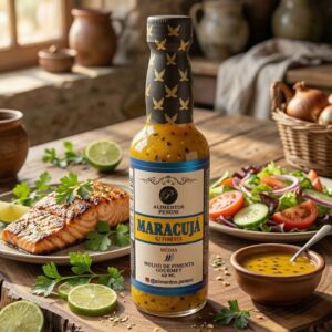 MOLHO GOURMET DE PIMENTA COM MARACUJÁ