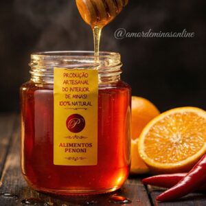 MEL GOURMET DE LARANJA COM PIMENTA