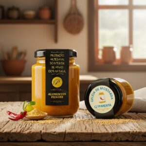 GELEIA GOURMET DE MOSTARDA COM PIMENTA