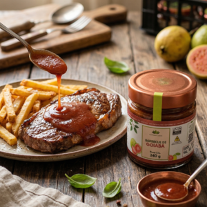 BARBECUE DE GOIABADA COM CACHAÇA