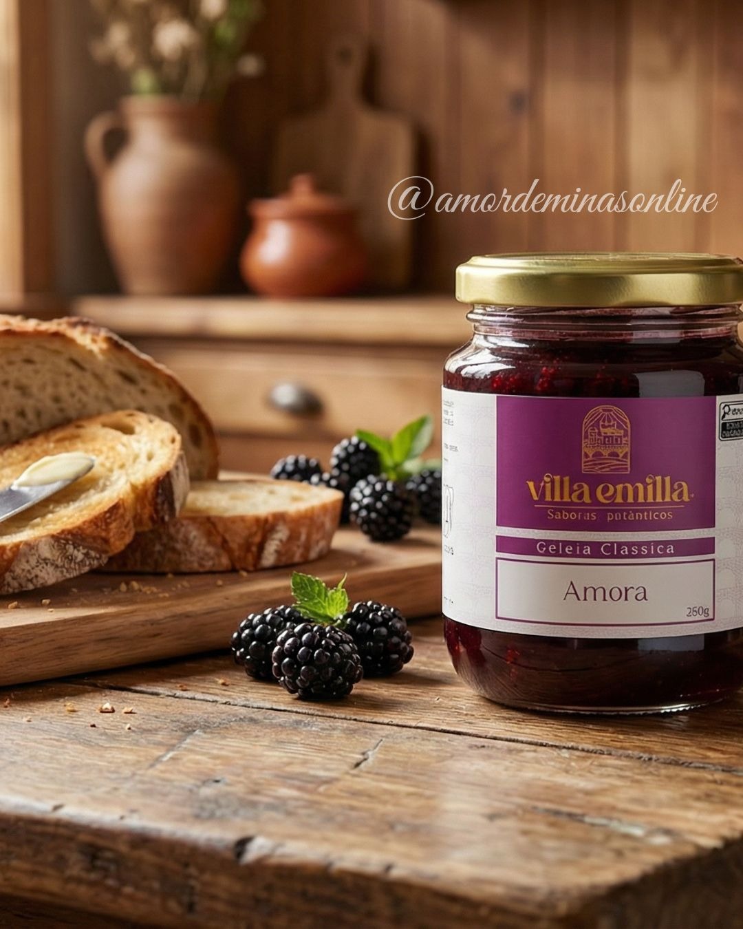 🚚 GELEIA DE AMORA