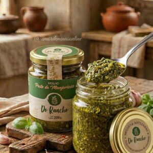 PESTO DE MANJERICÃO