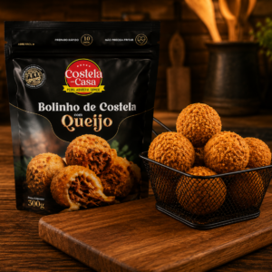 BOLINHO DE COSTELA COM QUEIJO