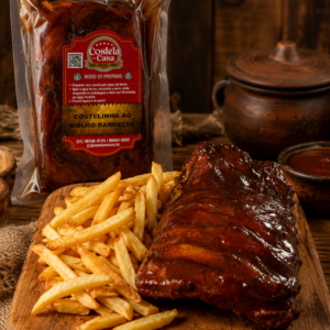 COSTELINHA SUÍNA COM BBQ