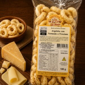 ARGOLA DE PARMESÃO COM PROVOLONE